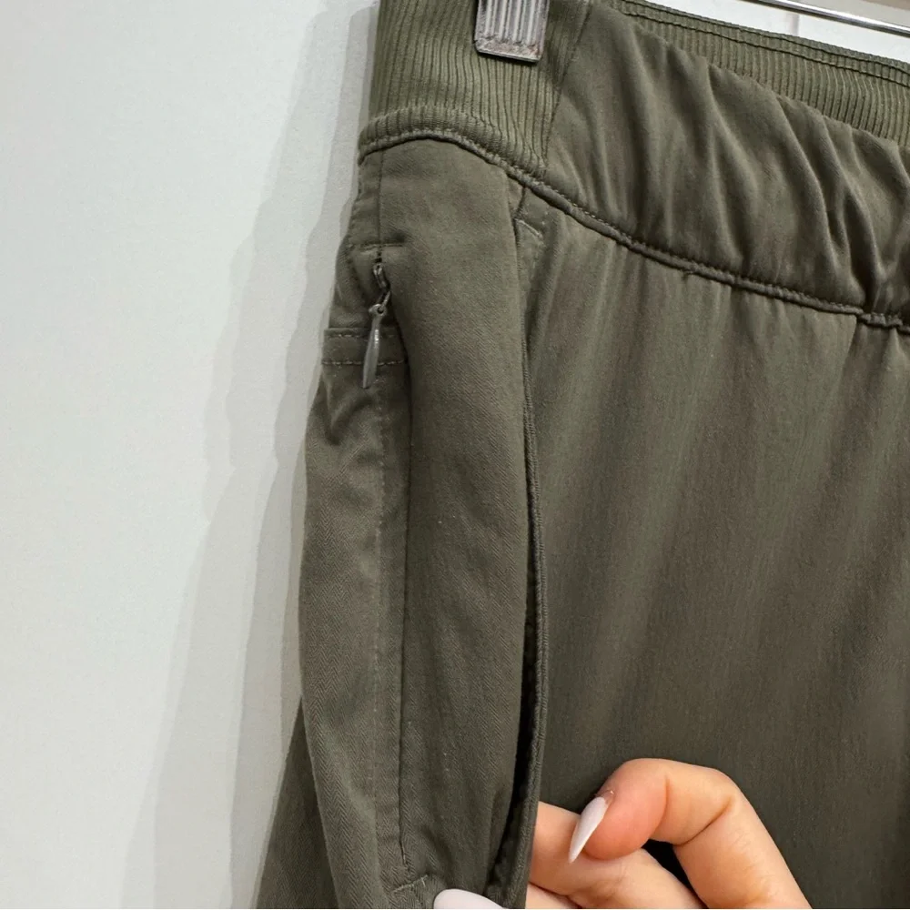 The North Face Aphrodite Internal Drawstring Joggers Green Size Small Stretch